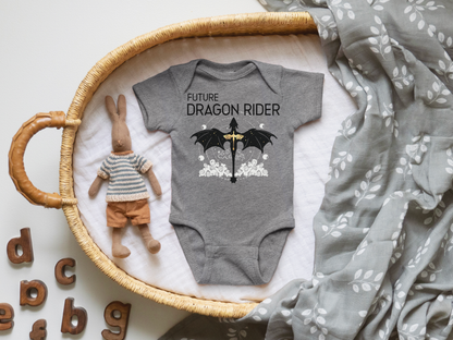 Future Basgiath Dragon Rider Fourth Wing Nerdy Baby Onesie©
