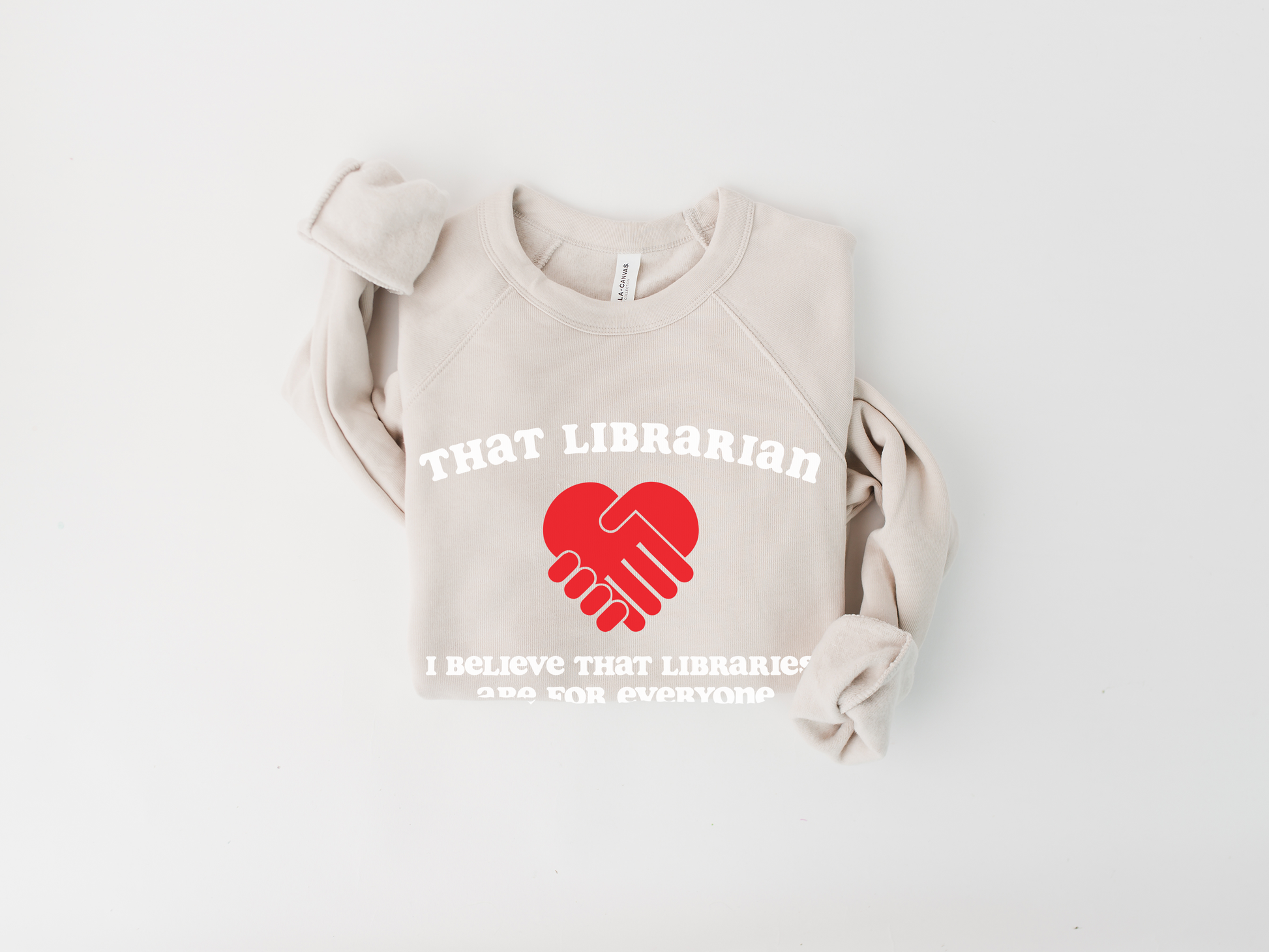 Official That Librarian Sweatshirt - Cozy and Stylish for Book Lovers - Heather Dust