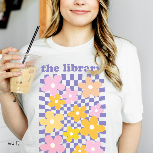 The Library is Groovy Retro Unisex T-shirt