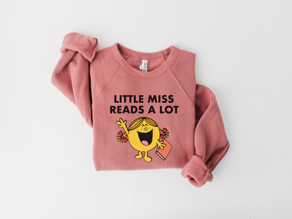 Little Miss Reads A Lot Sweatshirt