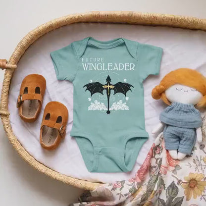 Future Wingleader Baby Onesie: Nerdy Book Lover Gift