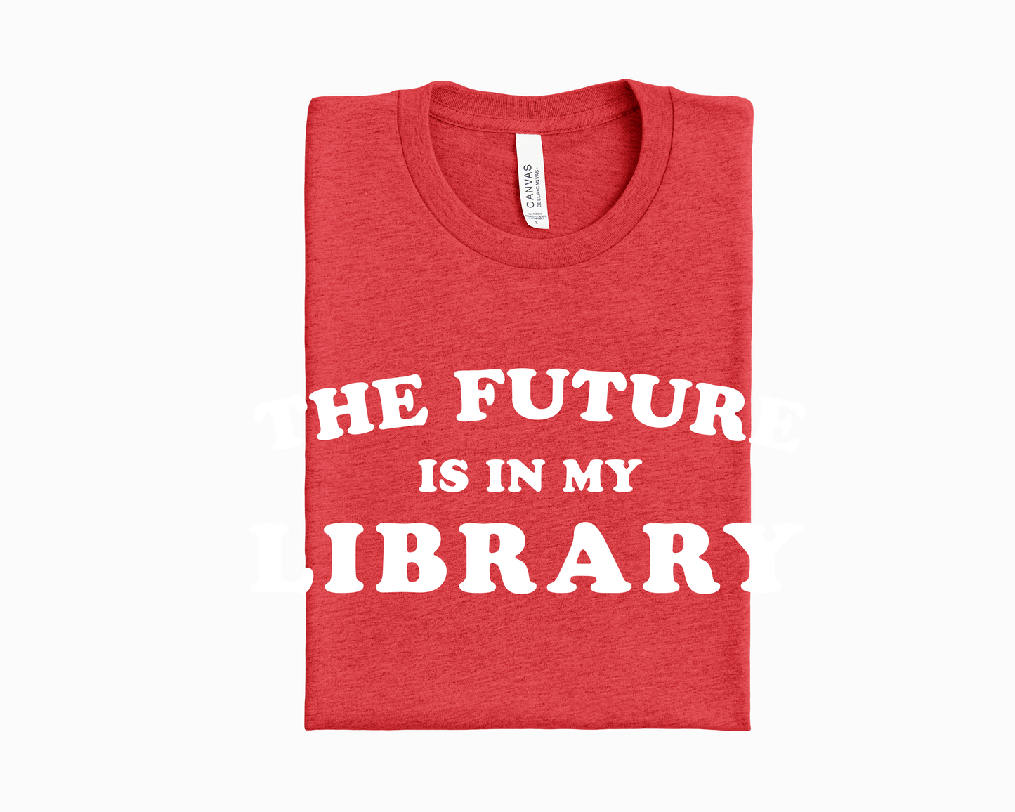 The Future is in My Library Short Sleeve Tshirt