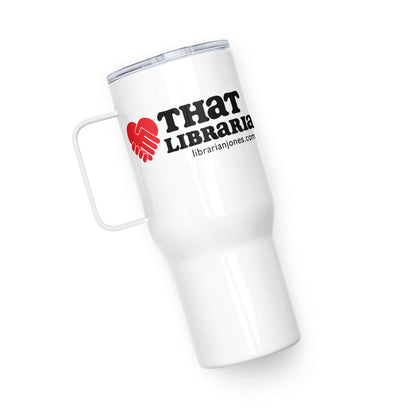 That Librarian Travel mug with a handle