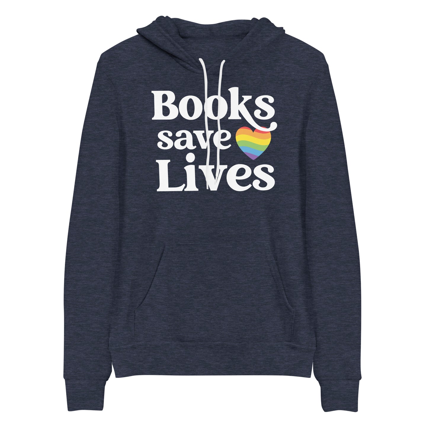 Books Save Lives Unisex hoodie