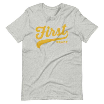 First Grade Retro Swoosh Short Sleeve T-shirt