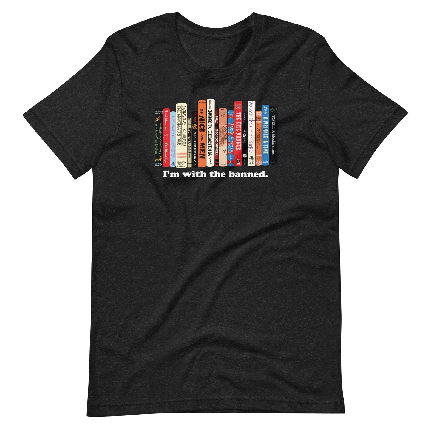 I'm With the Banned Librarian Short Sleeve T-shirt