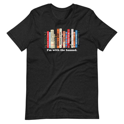 I'm With the Banned Librarian Short Sleeve T-shirt