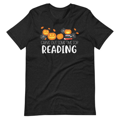 Carve Out Some Time For Reading Short Sleeve T-shirt