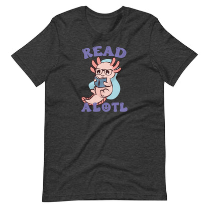Read Alotl Cute Axolotl Amphibian Short Sleeve T-shirt