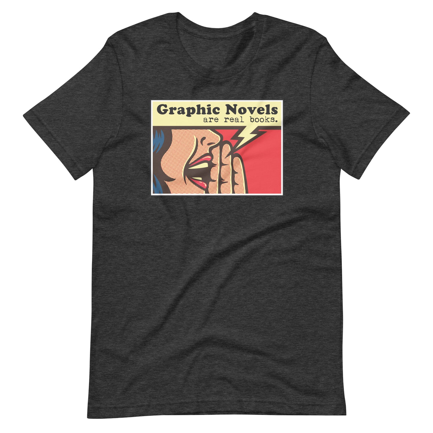 Graphic Novels are Real Books Short Sleeve T-shirt