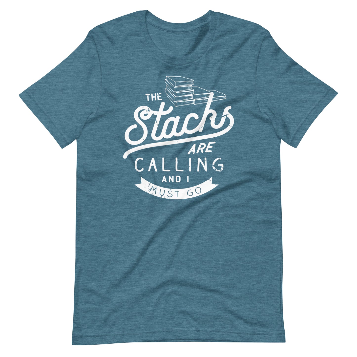 The Stacks are Calling and I Must Go Short Sleeve Tshirt