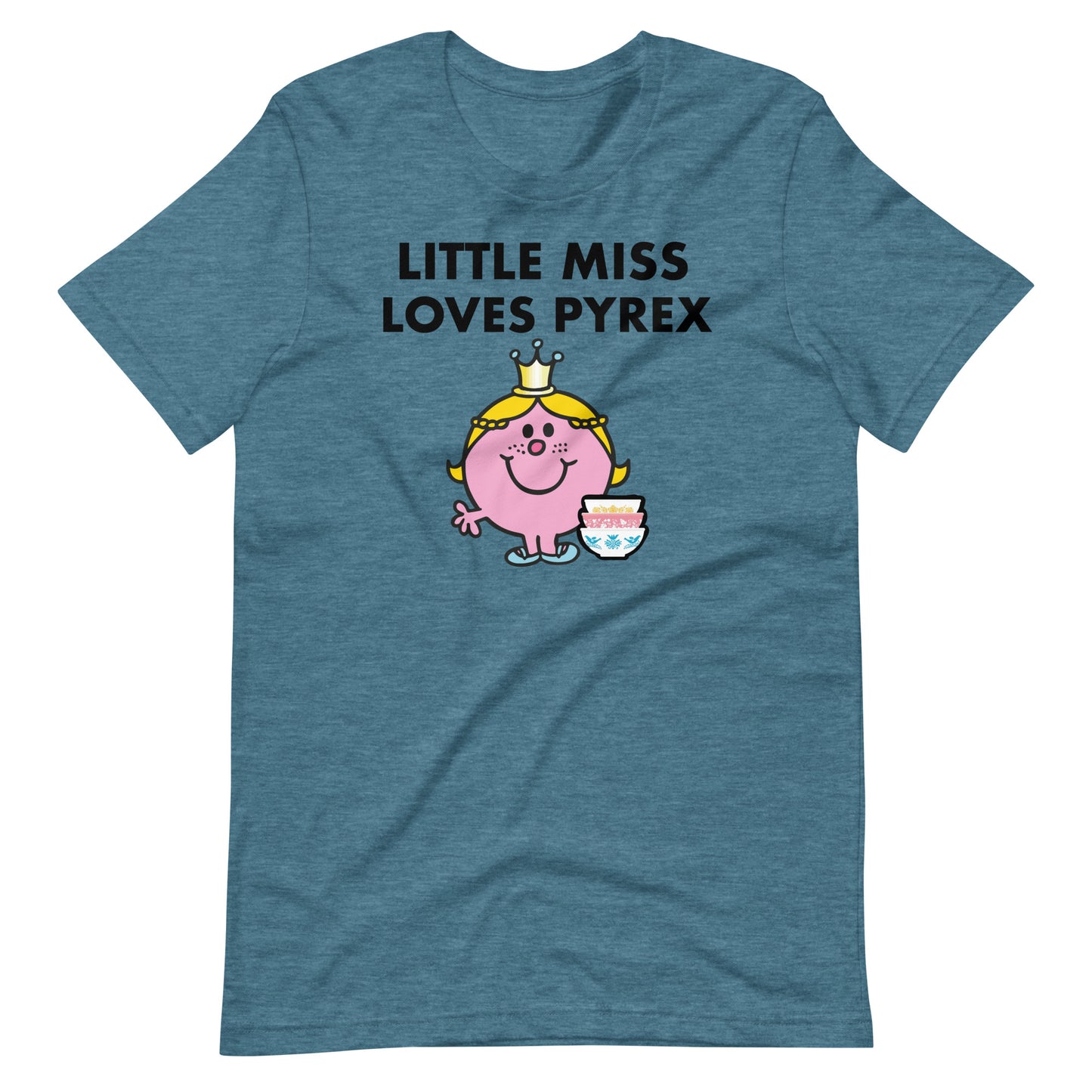 Little Miss Loves Pyrex Short Sleeve T-shirt