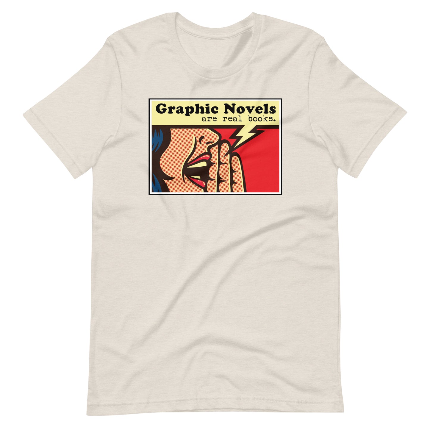 Graphic Novels are Real Books Short Sleeve T-shirt