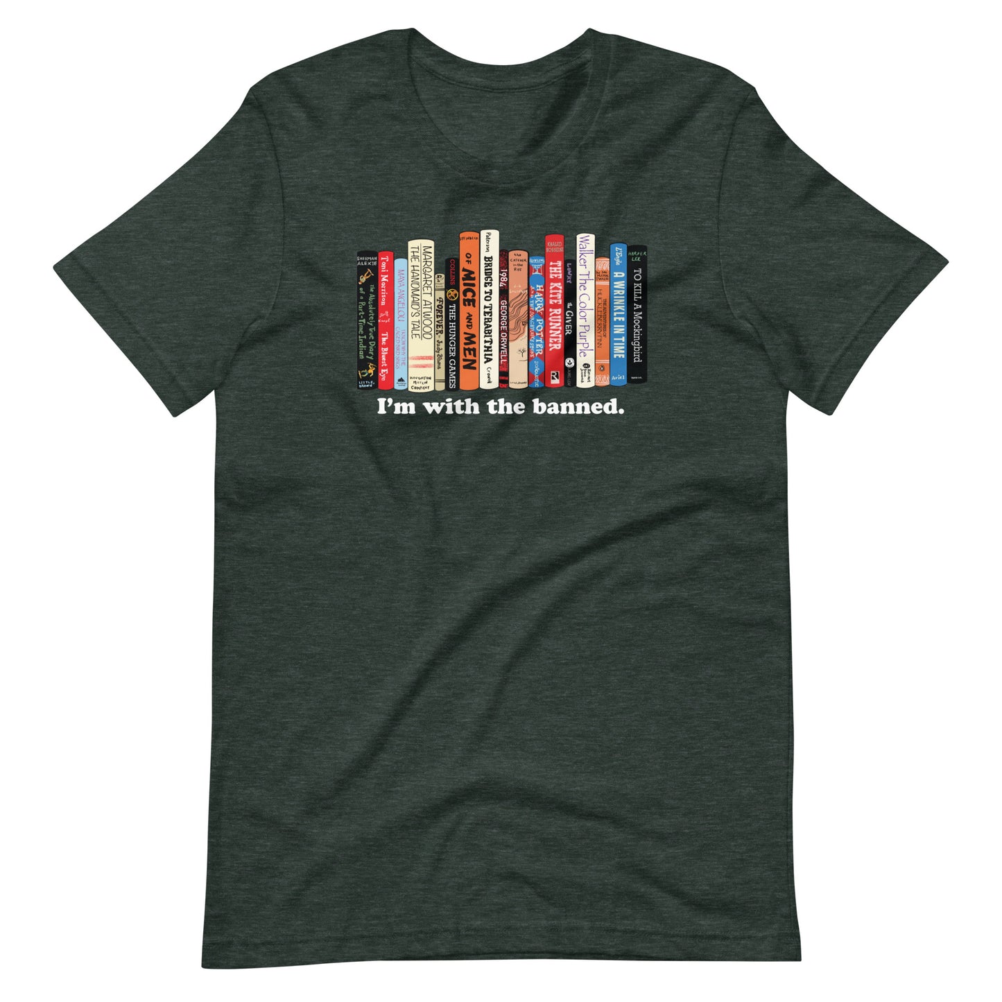 I'm with the Banned | Librarian & Reading Unisex t-shirt