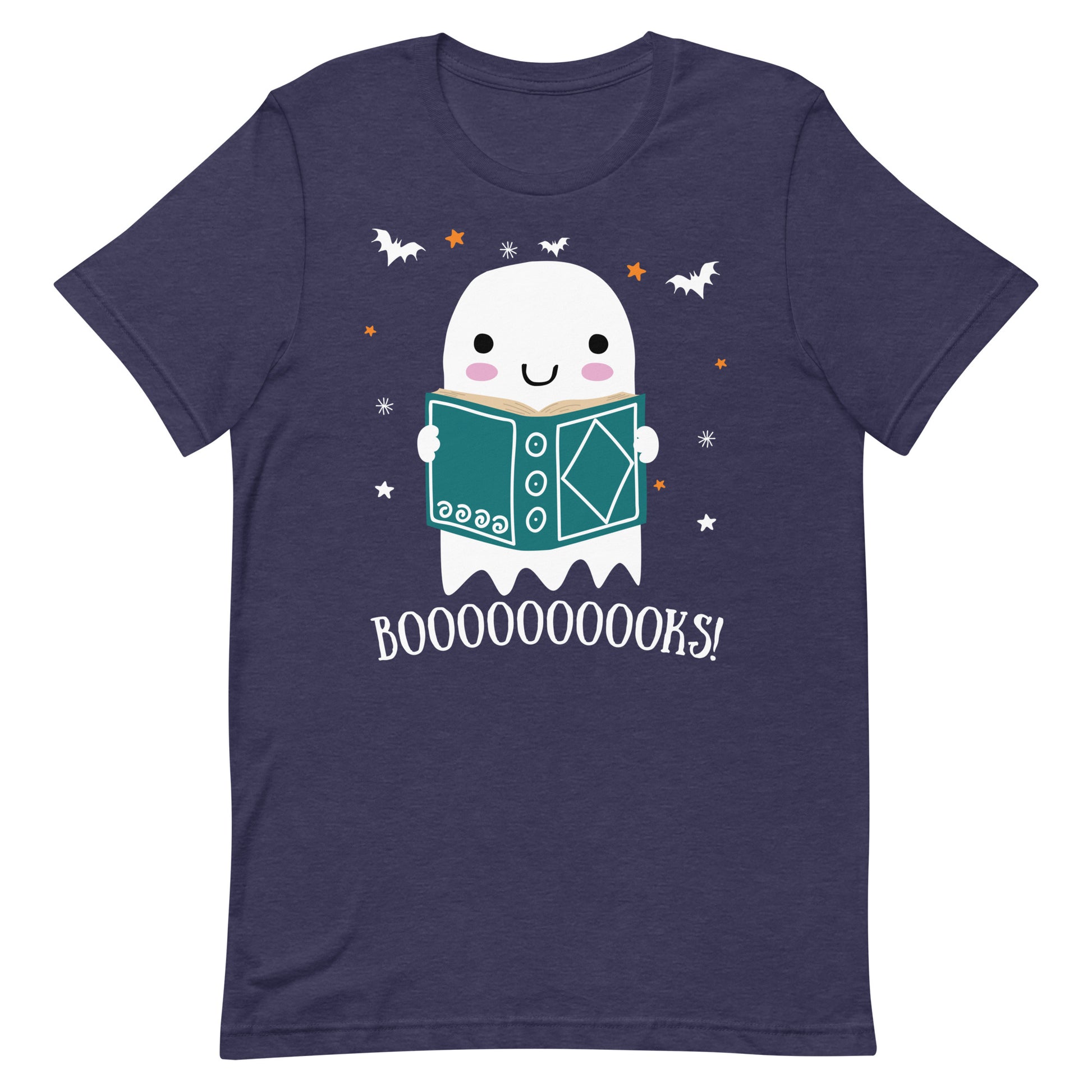 Halloween Librarian Tshirt - Cute Spooky Ghost Graphic Tee