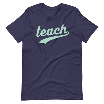 Retro Swoosh Teach Short Sleeve Teacher T-shirt