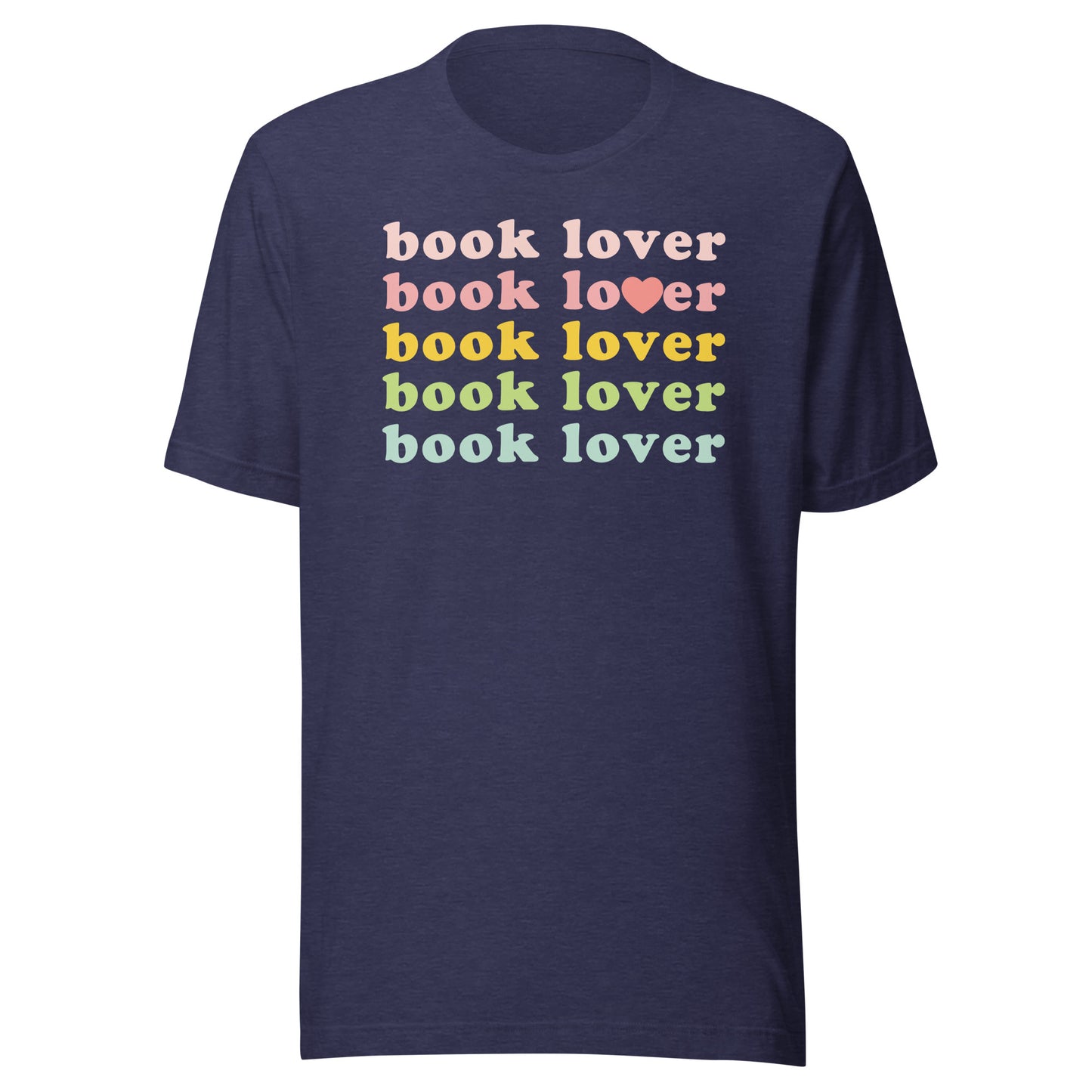 Book Lover Retro Librarian Short Sleeve T-shirt