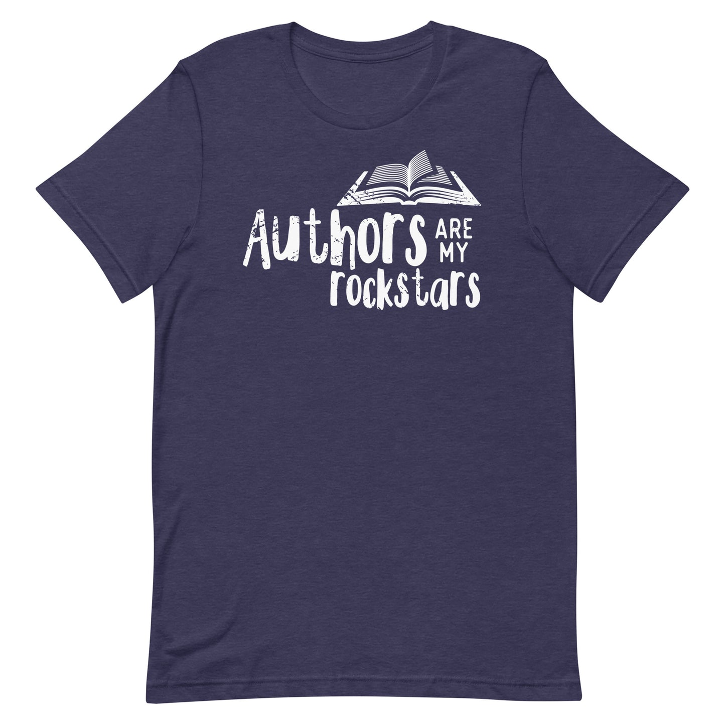 Librarian Tshirt - Author's Are My Rockstars Comfy Tee