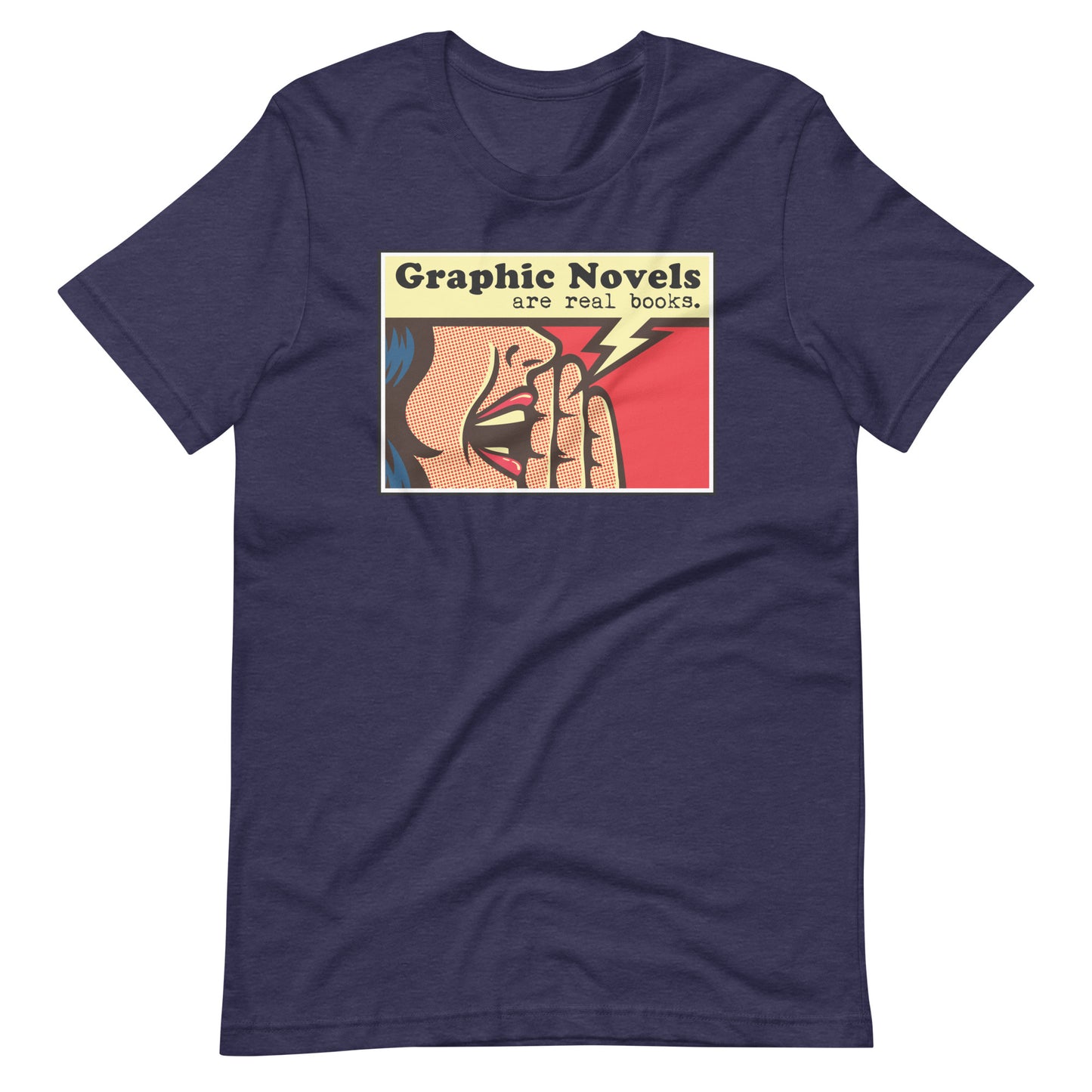 Graphic Novels are Real Books Short Sleeve T-shirt