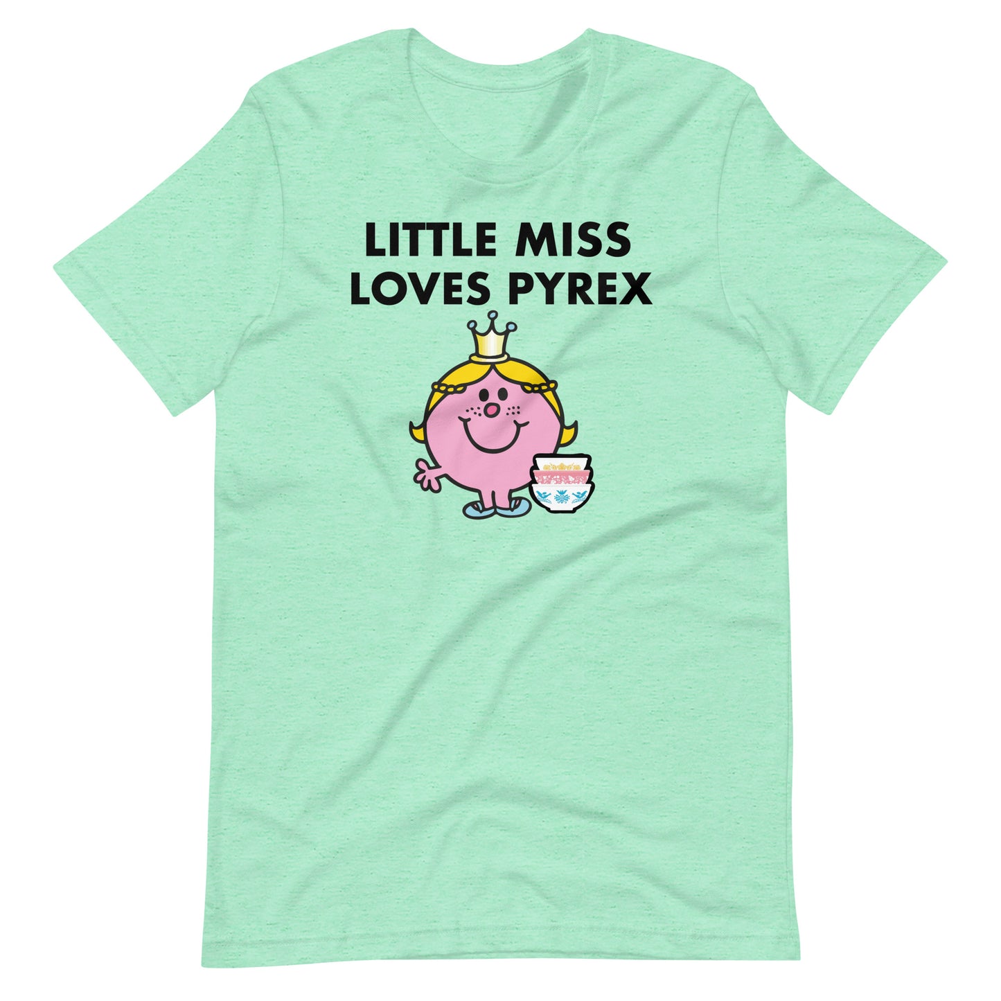 Little Miss Loves Pyrex Short Sleeve T-shirt