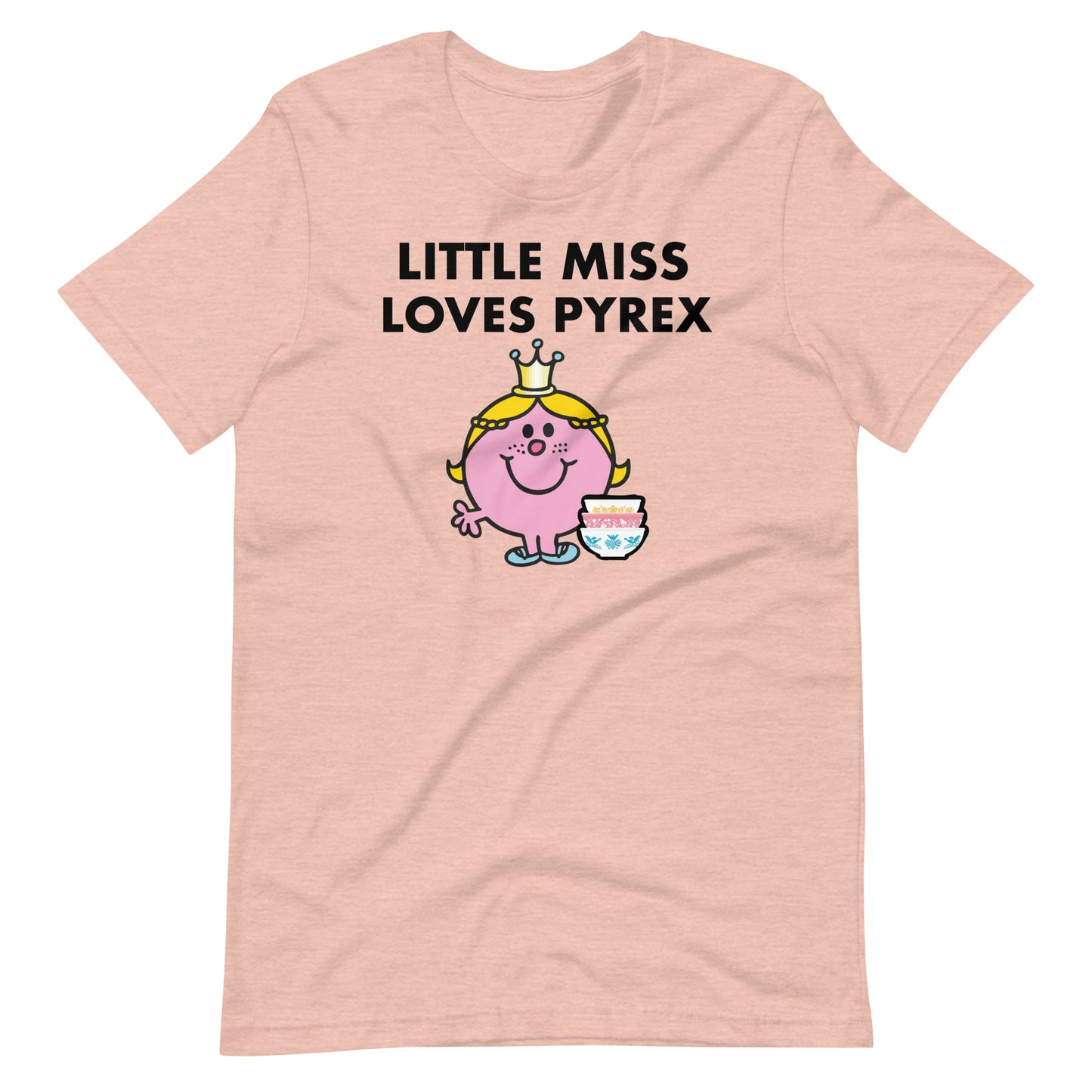 Little Miss Loves Pyrex Short Sleeve T-shirt