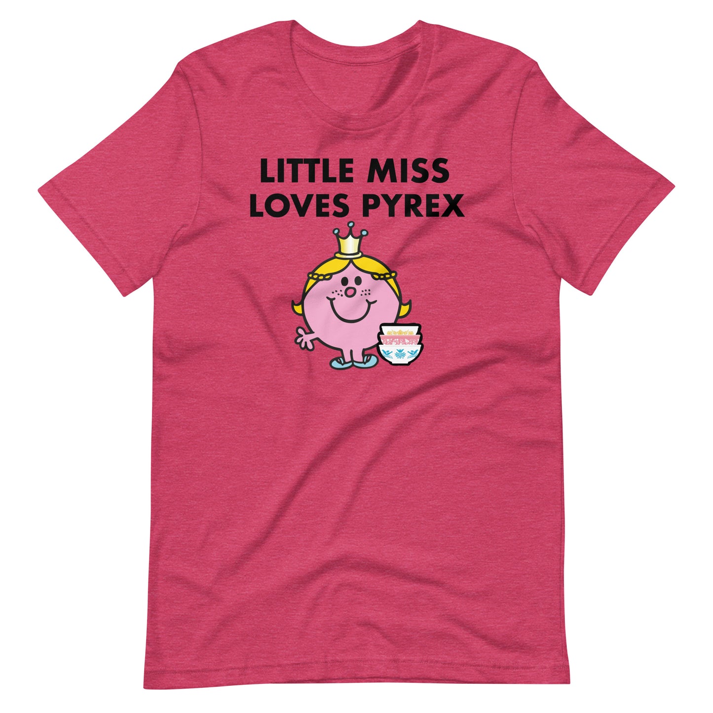 Little Miss Loves Pyrex Short Sleeve T-shirt