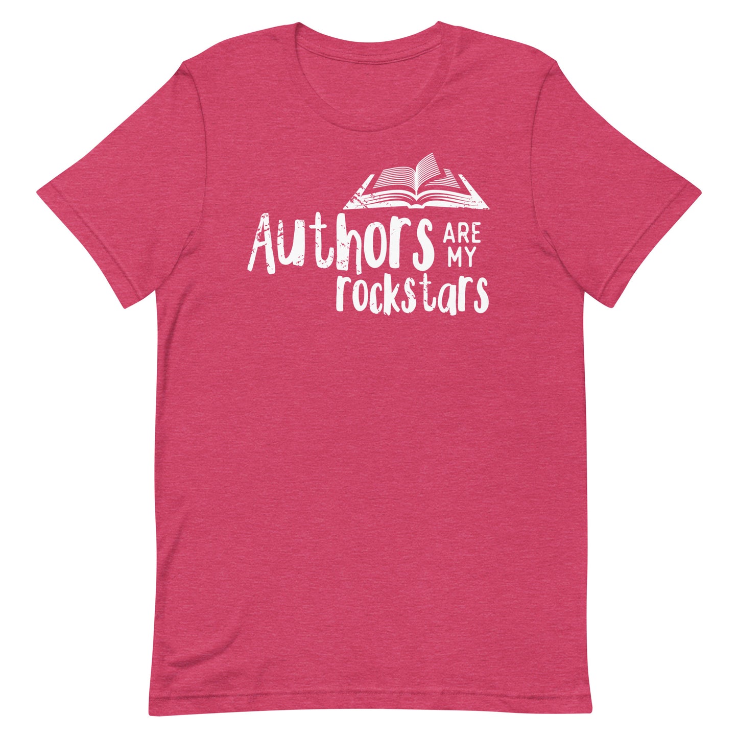 Librarian Tshirt - Author's Are My Rockstars Comfy Tee