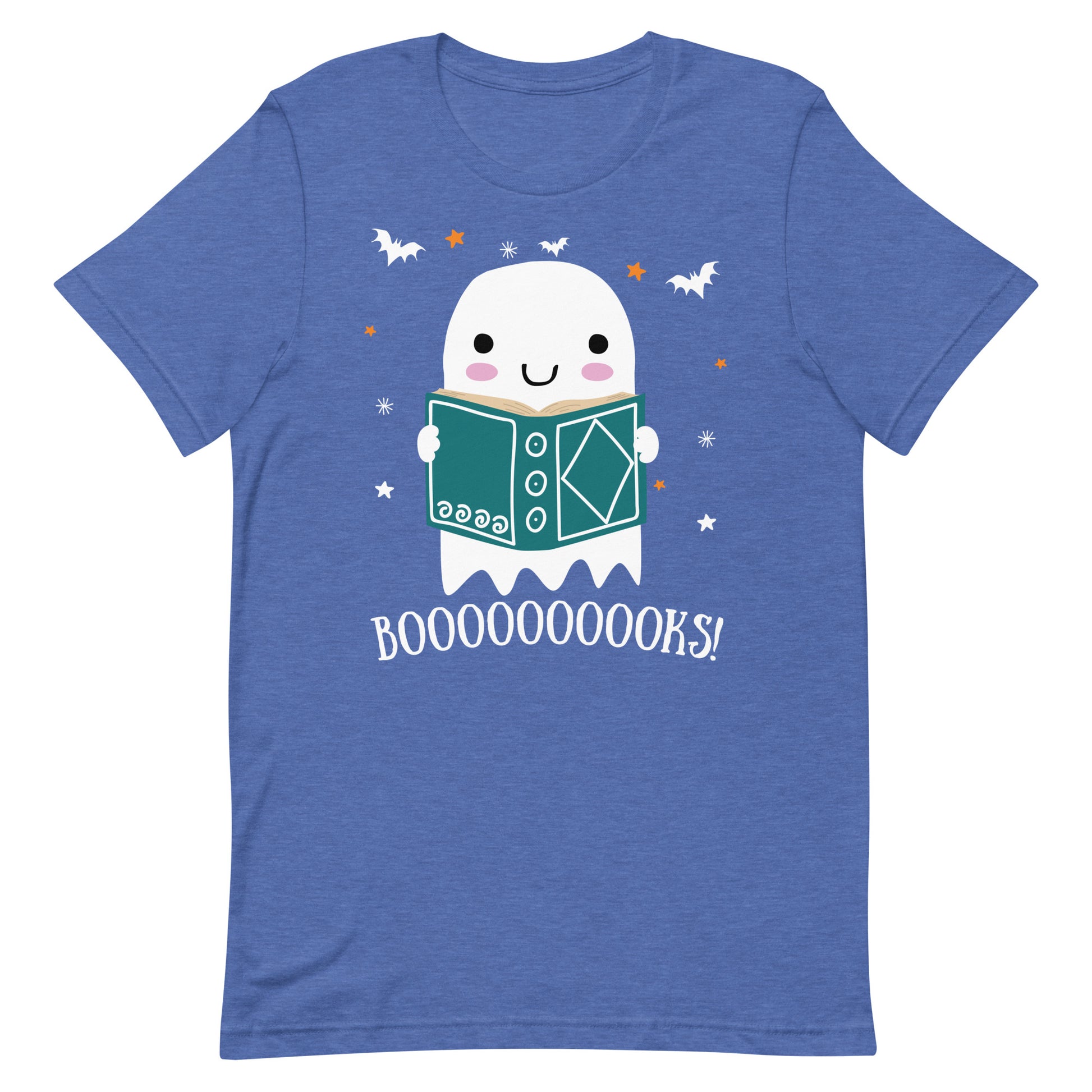 Halloween Librarian Tshirt - Cute Spooky Ghost Graphic Tee