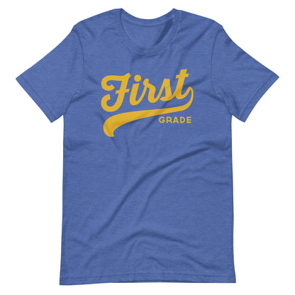 First Grade Retro Swoosh Short Sleeve T-shirt