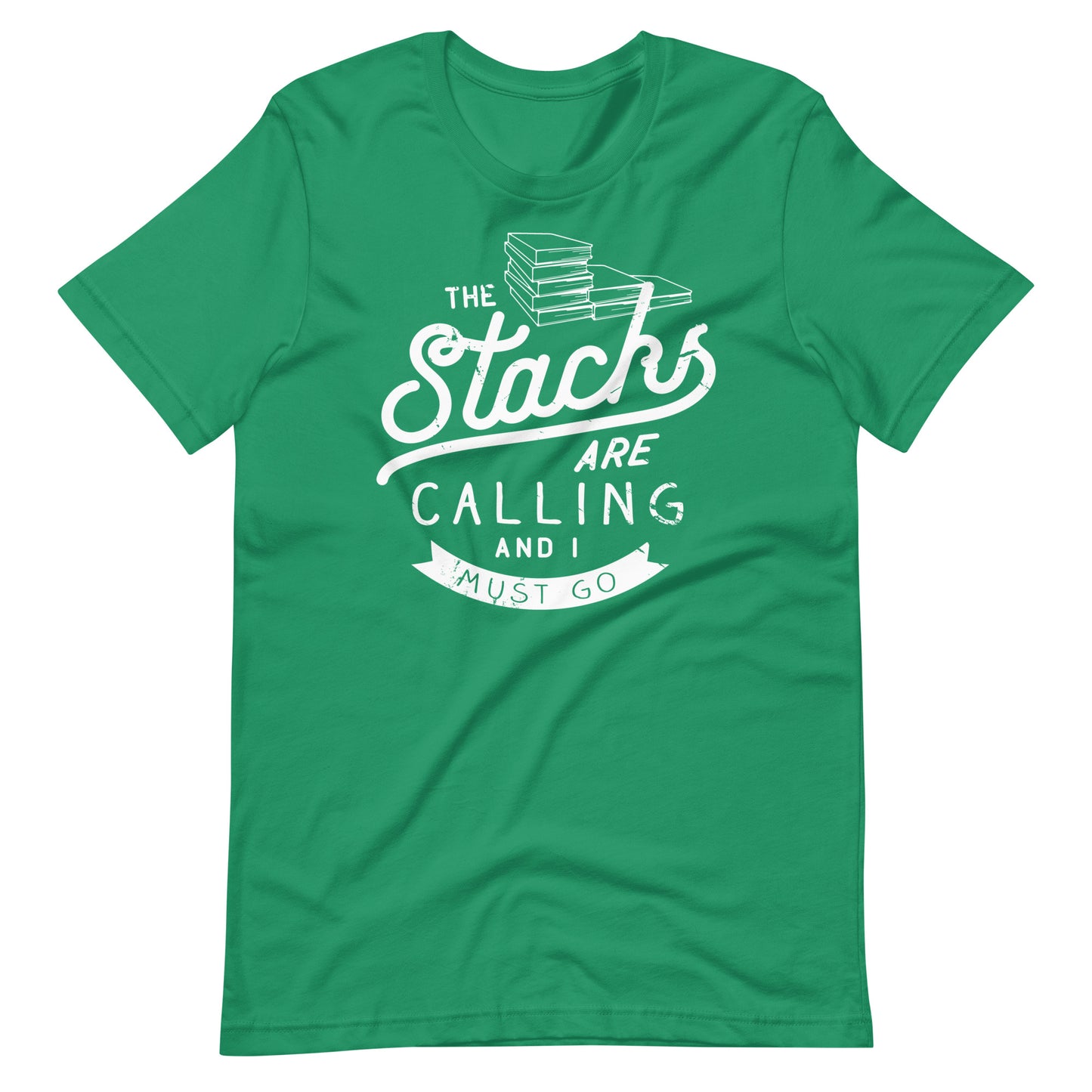 The Stacks are Calling and I Must Go Short Sleeve Tshirt