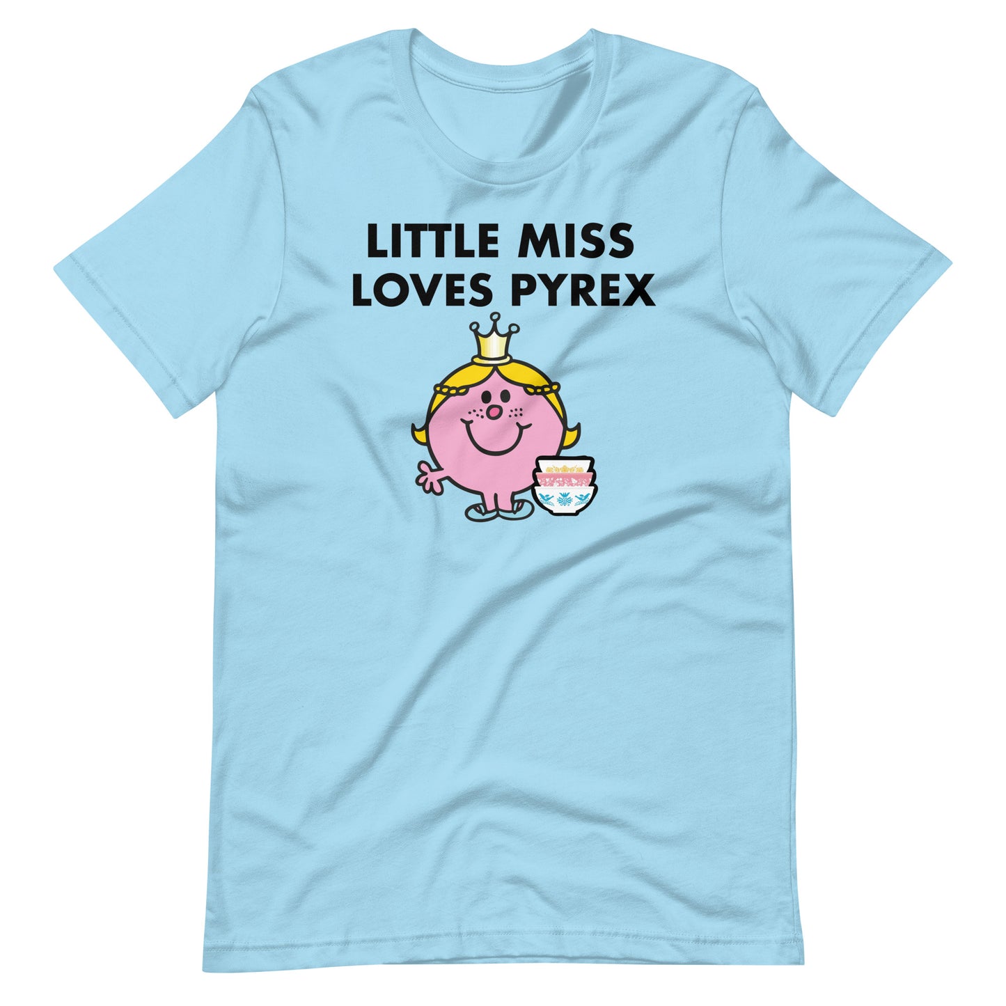 Little Miss Loves Pyrex Short Sleeve T-shirt