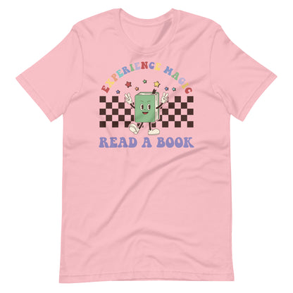 Experience Magic Read a Book Short Sleeve T-shirt