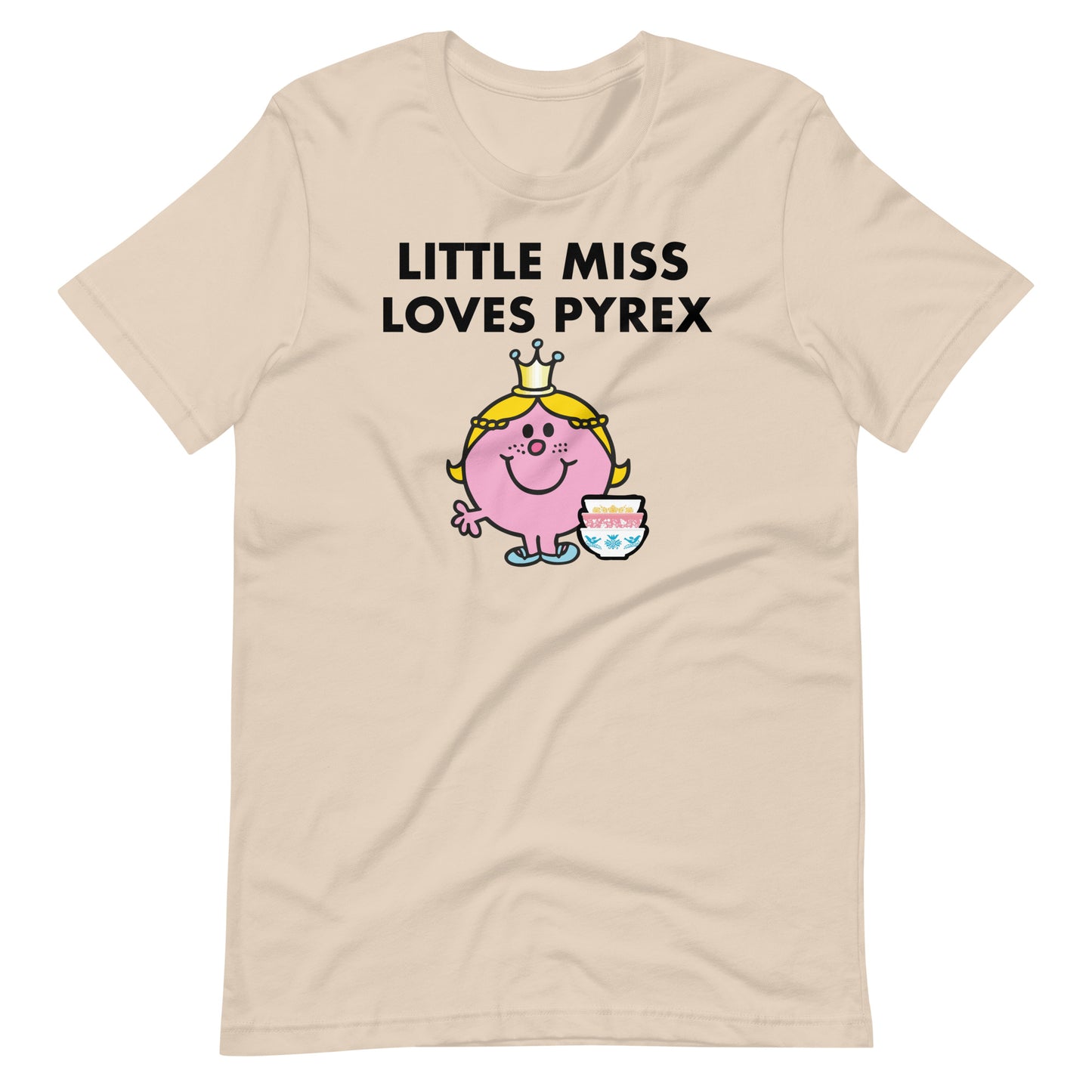 Little Miss Loves Pyrex Short Sleeve T-shirt