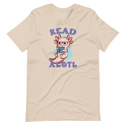 Read Alotl Cute Axolotl Amphibian Short Sleeve T-shirt