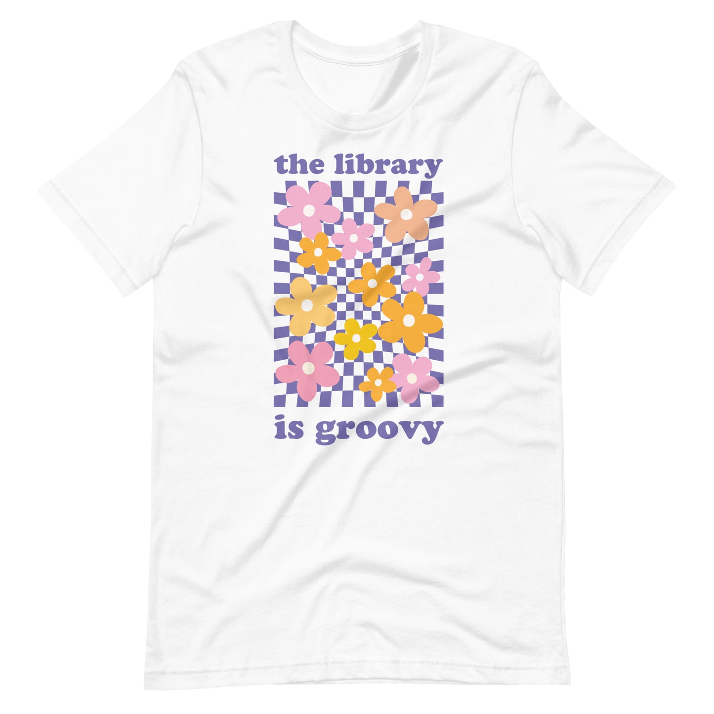 The Library is Groovy Retro Unisex T-shirt