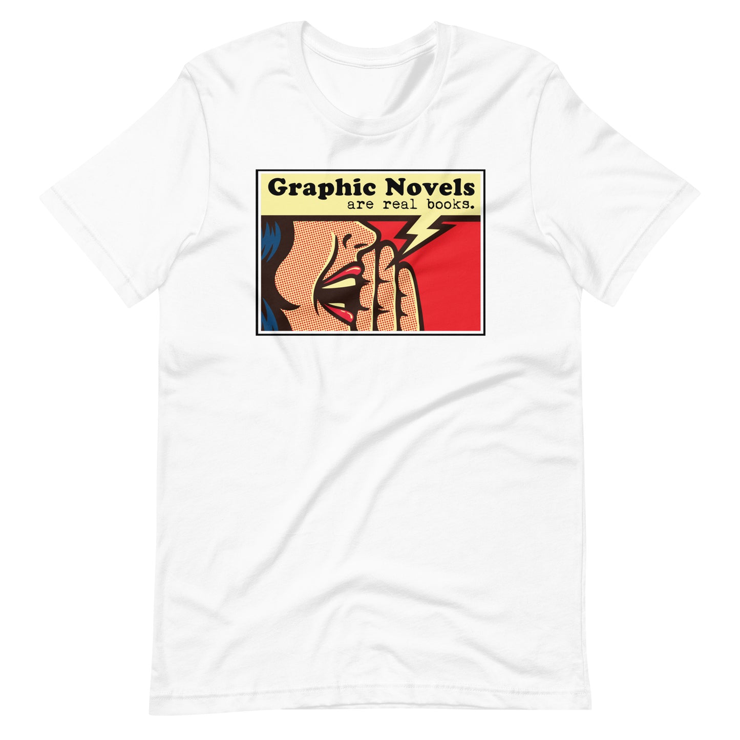 Graphic Novels are Real Books Short Sleeve T-shirt