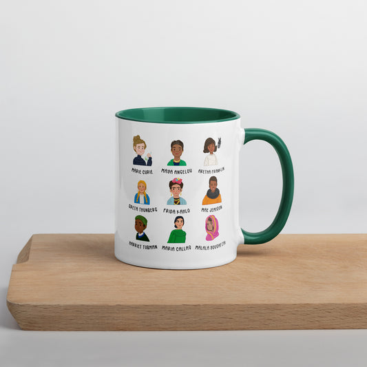 Women's History Month Mug with Color Inside