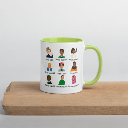 Women's History Month Mug with Color Inside