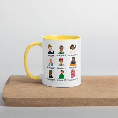 Women's History Month Mug with Color Inside