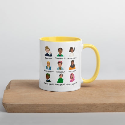 Women's History Month Mug with Color Inside