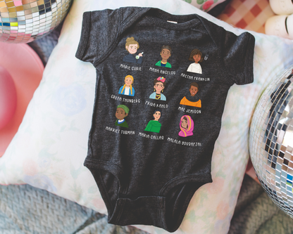 Women's History Baby Onesie©