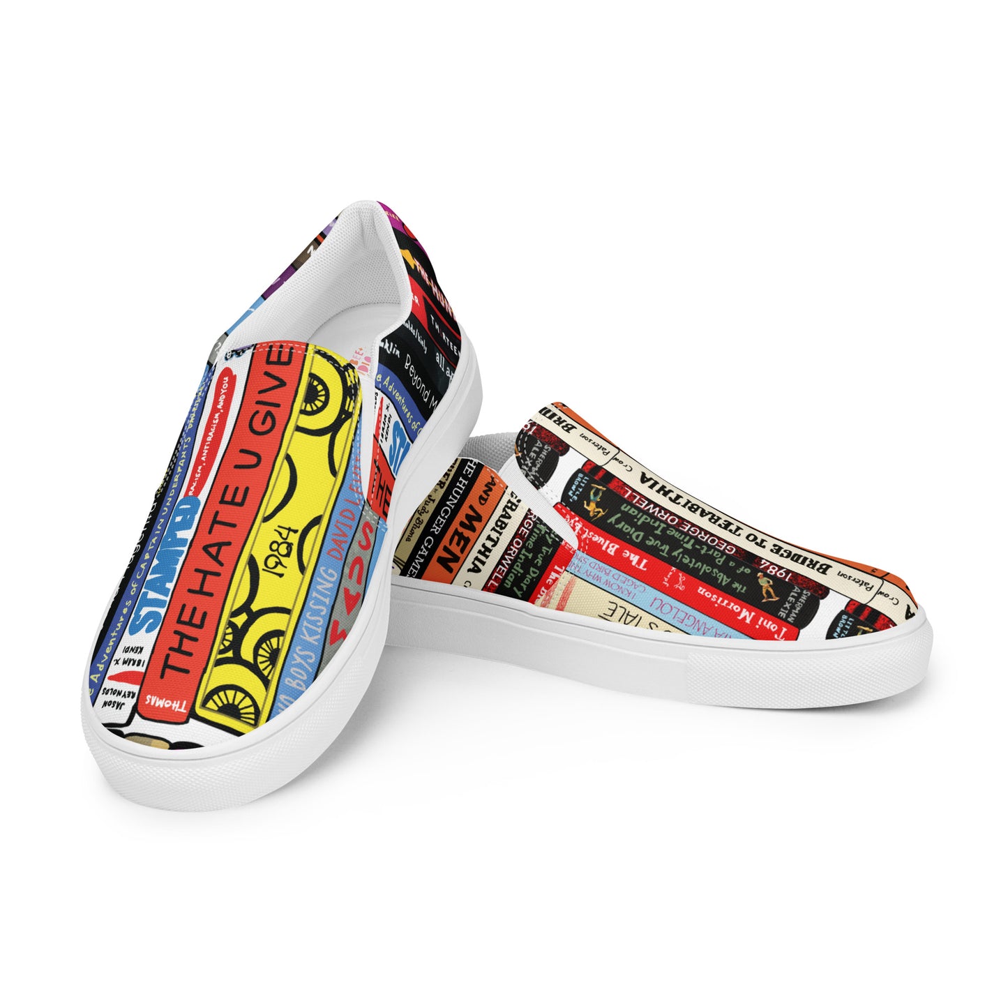 Banned Books Women's Slip-On Canvas Shoes